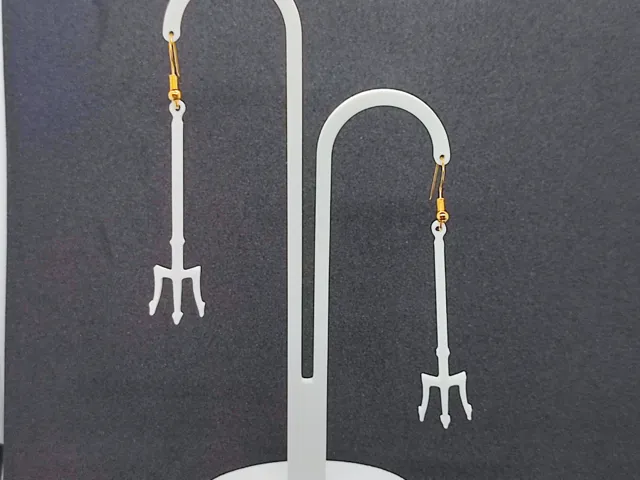 Pendientes tridente