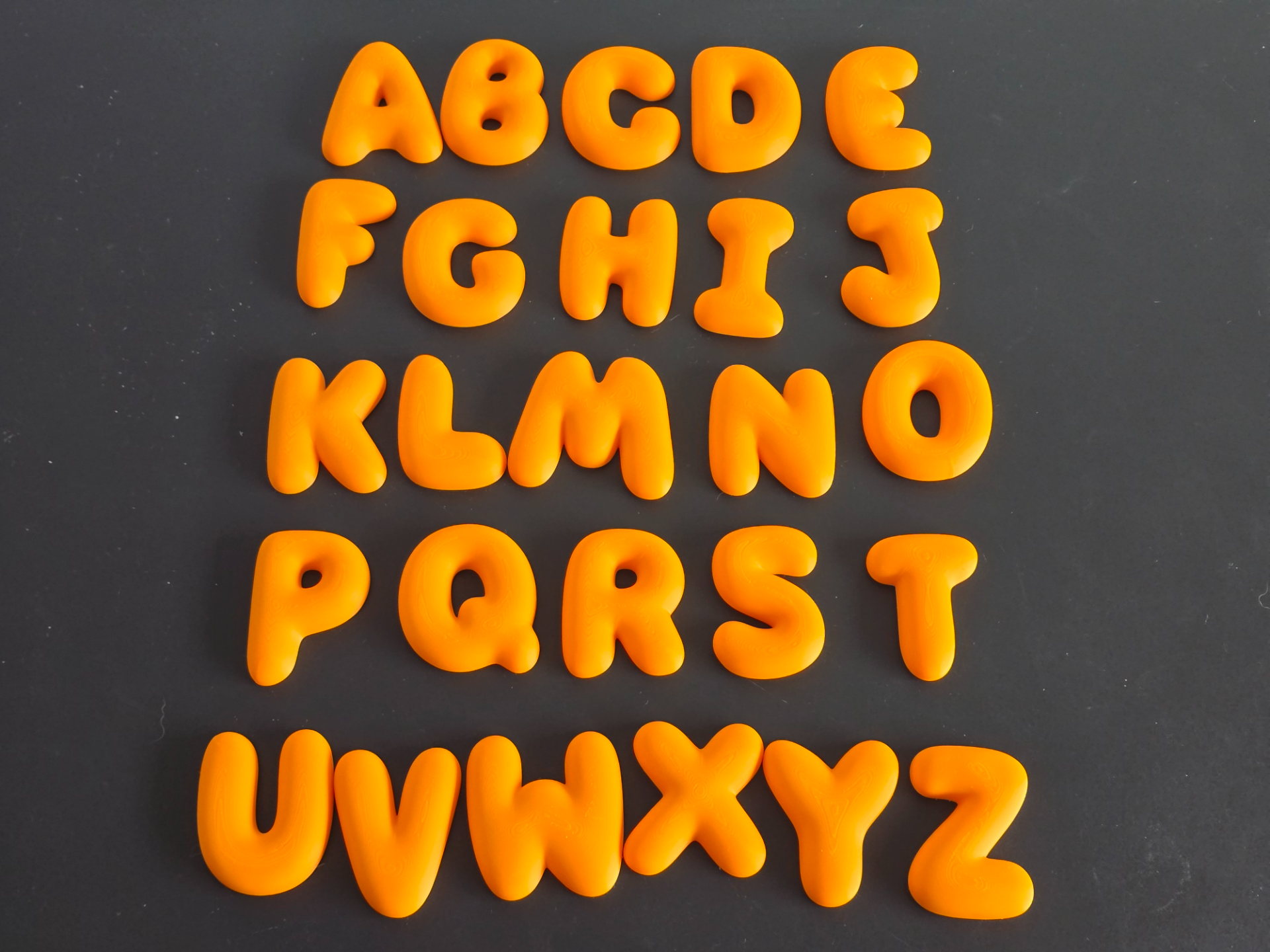 Groovy Letters Alphabet Funky A until Z - 1