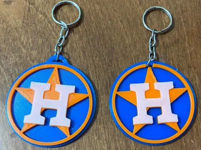 HOUSTON ASTROS KEYCHAIN, KEYRING