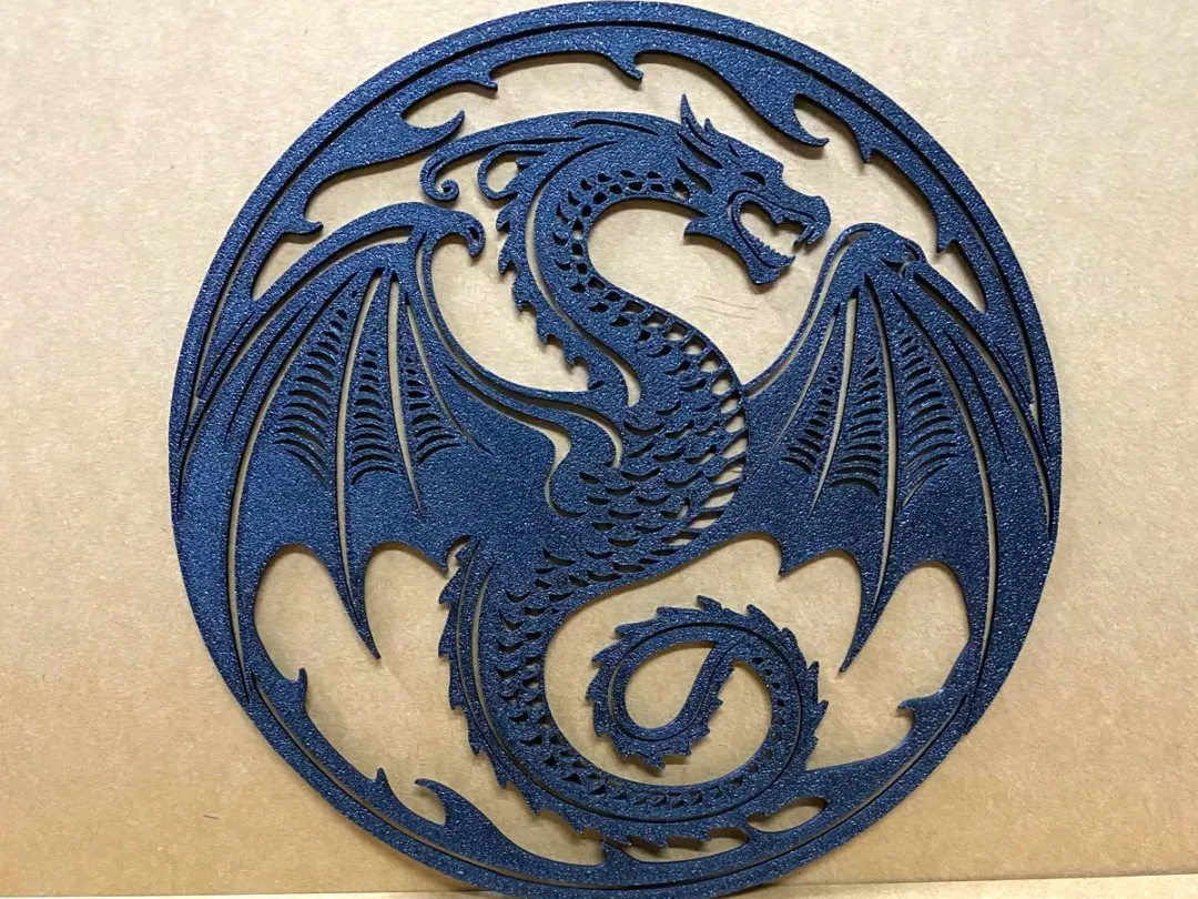 Dragon décoratif mural