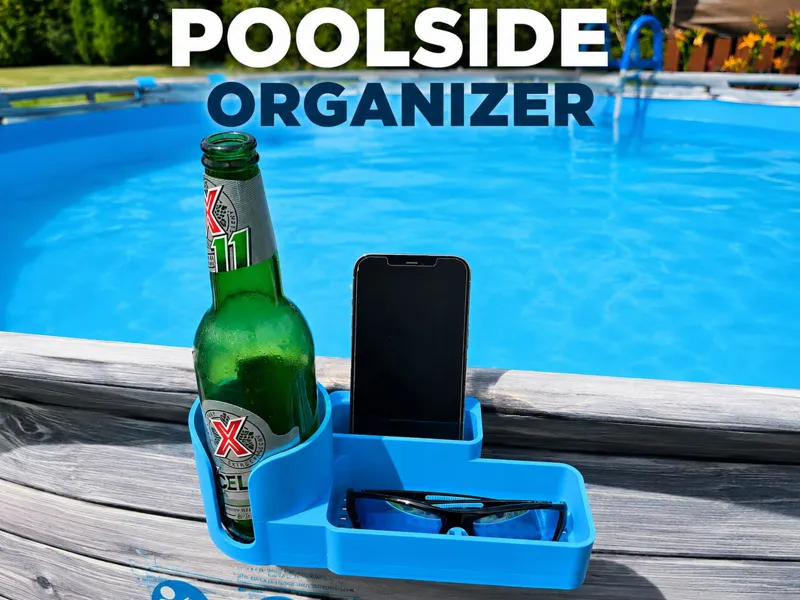 Poolside Organizer – Pool Storage System