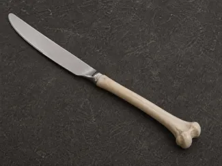 Bone handle knife