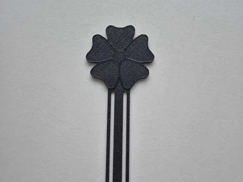 Flower bookmark