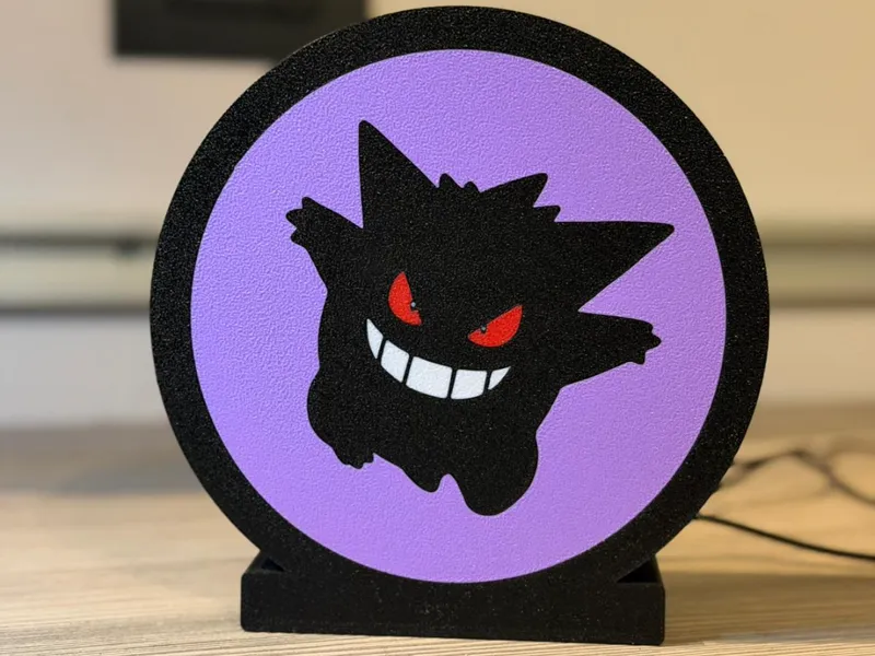 Pokemon gengar lamp