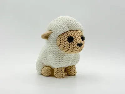 Knitted Sheep