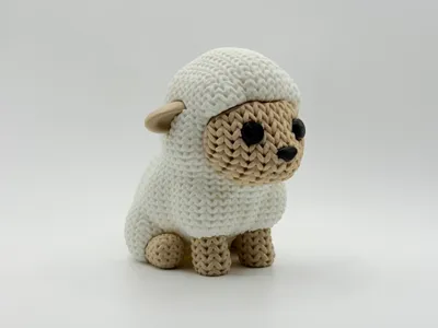 Knitted Sheep