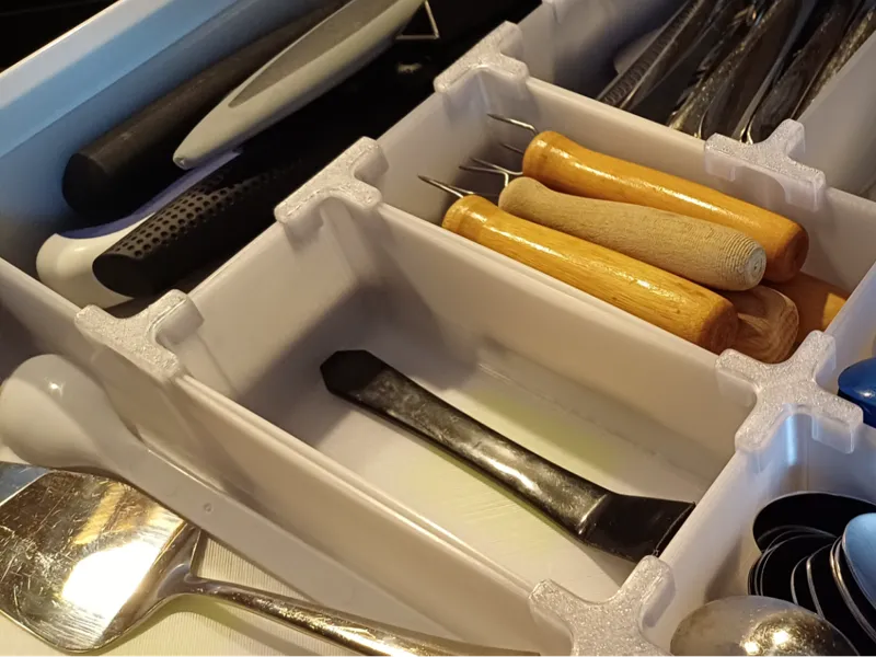 cutlery tray for drawer 411.5x466x50