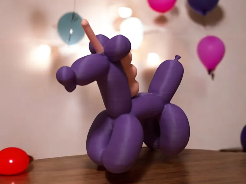 Einhorn Pferde Luftballon Ballonpferd