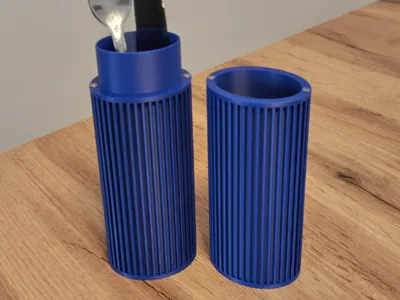 Magnetic Divisible Travel Cutlery Holder