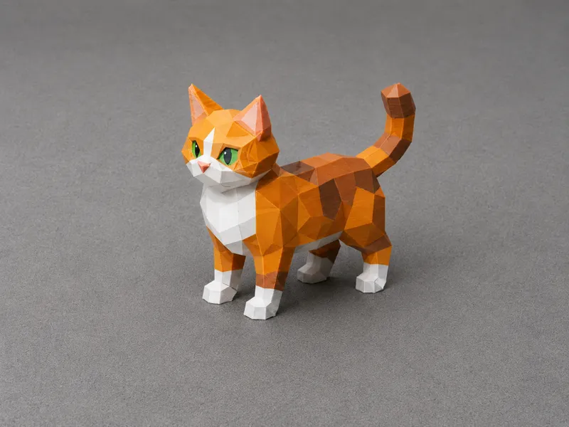 Low Poly Cat