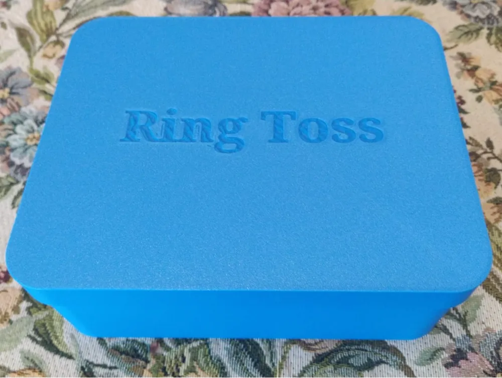 Toss Box Ring Toss Box - Free 3D Print Model - MakerWorld