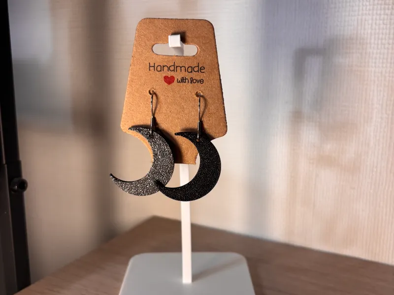 Moon earrings