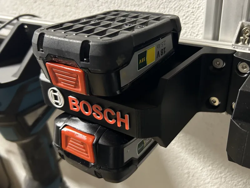 Bosch 18 V POWER FOR ALL Duo Battery Wall Mount