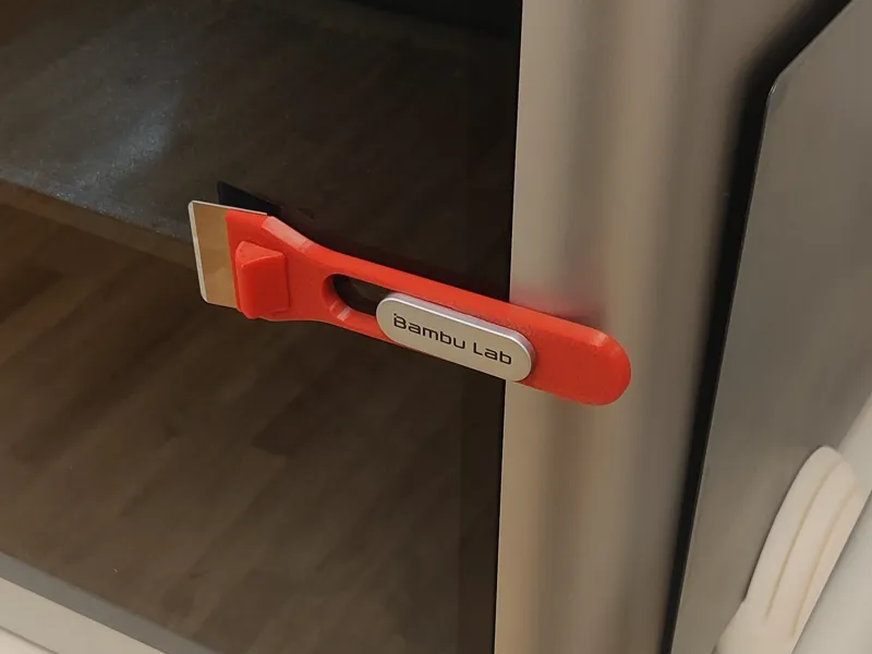 Door Handle Bed Scraper X1C / X1 / P1S / P2S