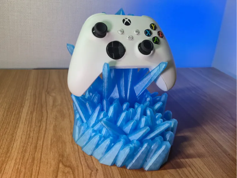 Crystal Throne Controller Stand with Storage