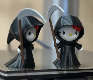 Grim Reaper Hello Kitty