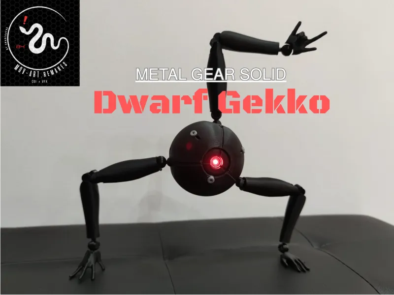 Metal Gear Solid Dwarf Gekko