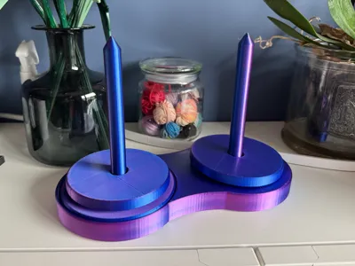 Double Yarn Holder: Updated Version