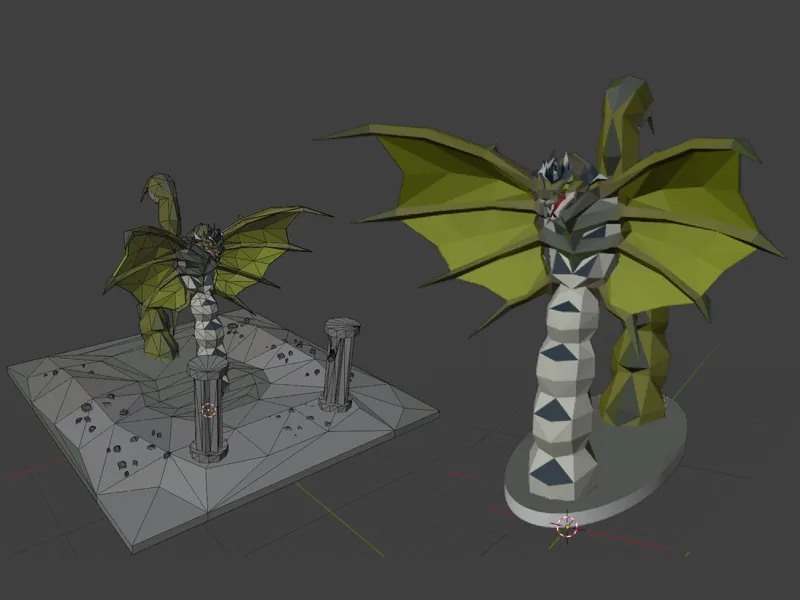 Zulrah OSRS Lair Diorama + monster