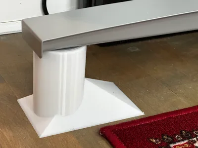 VertDesk 10cm Standing Desk Riser for 6cm Foot