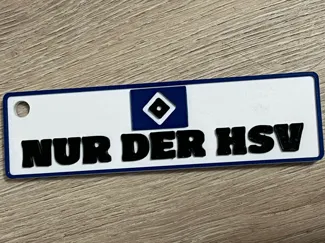 NUR DER HSV Schlüsselanhänger