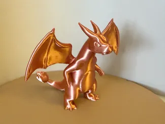 Charizard - detailed single color model