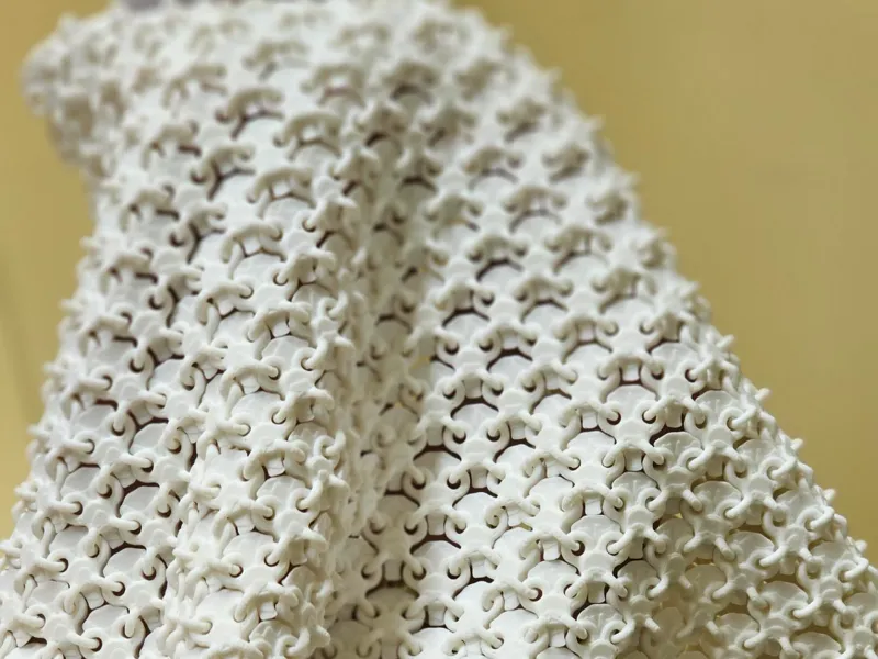 Chain Mail Fabric Skull Links