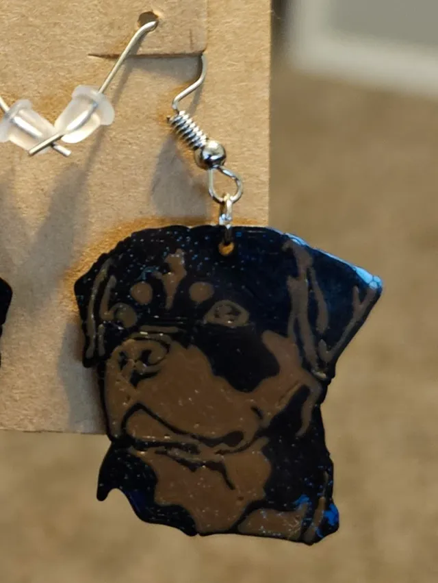Rottweiler earrings