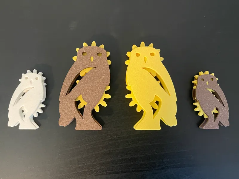 Gear Owl Fidget