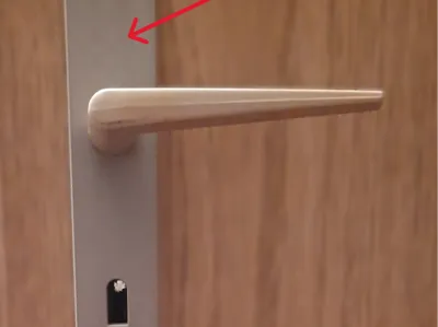 Door handle cover GDR set PLASTIC