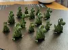 0.2mm layer, 2 walls, 15% infill, mini dinosaur 1 color