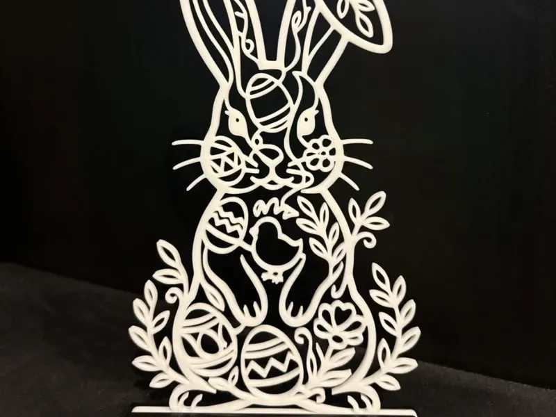 Easter Bunny Stand Decoration