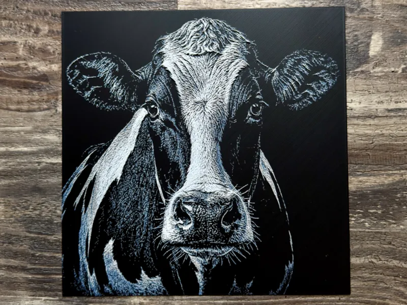 Holstein Cow Wildlife Series