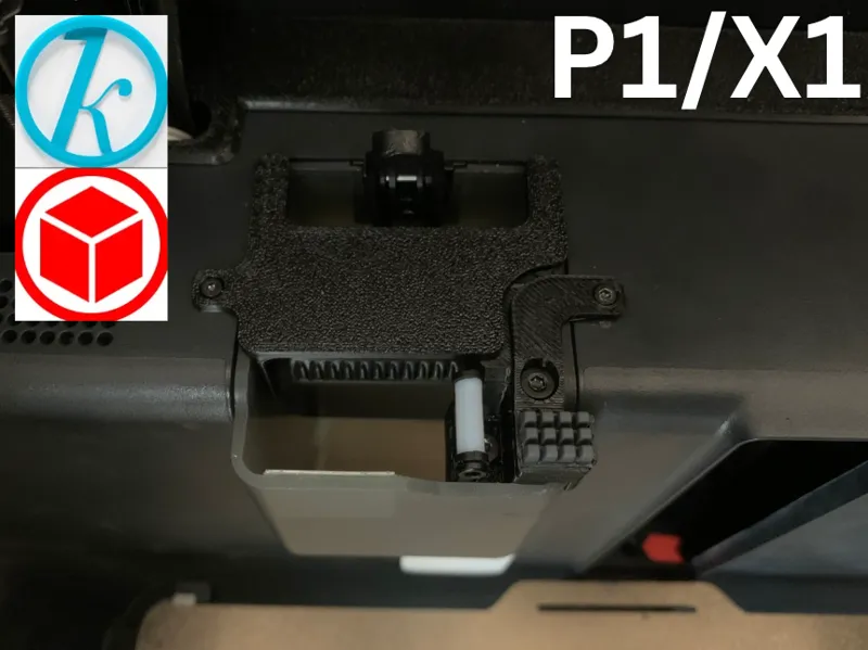 Full Poop Anti Clog + Nozzle Wiper - P1 X1 (REMIX)