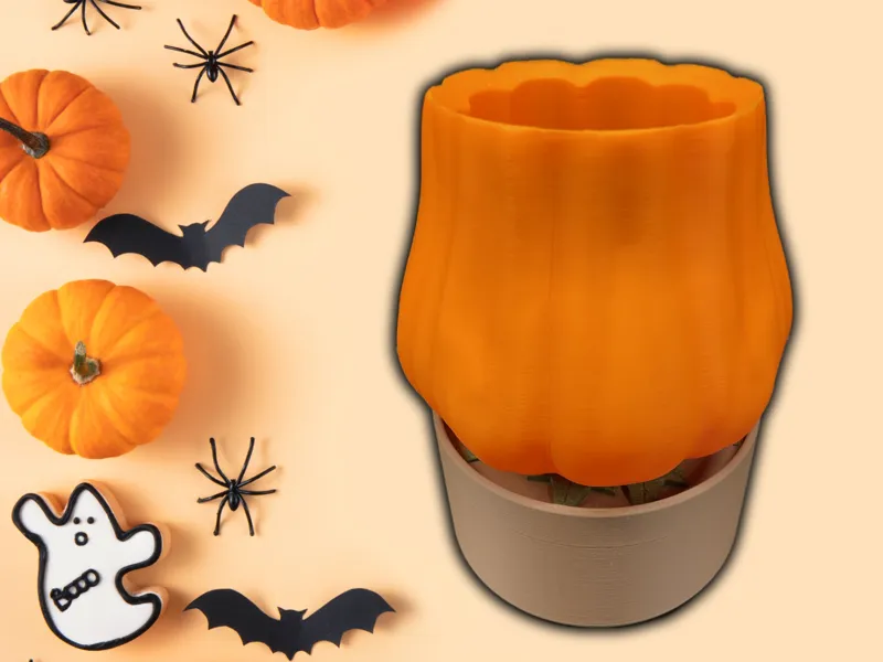 Pumpkin Pen Holder