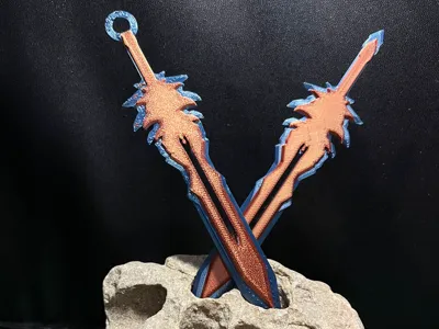 Blade of Olympus(GOW) Keychain