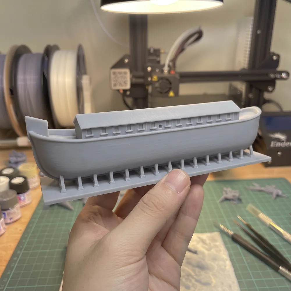 Noah's ark 3D Model Bible Art - Free 3D Print Model - MakerWorld
