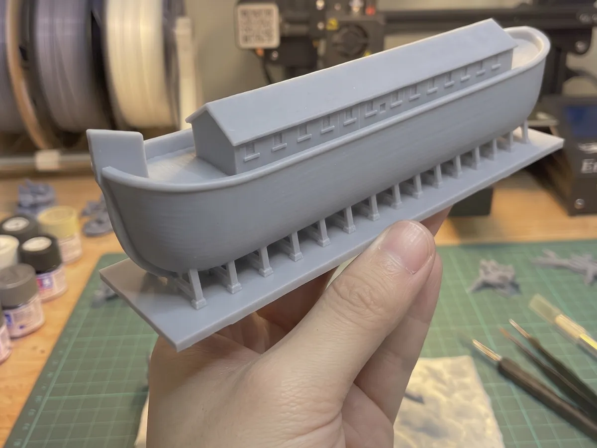 Noah's ark 3D Model Bible Art - Free 3D Print Model - MakerWorld