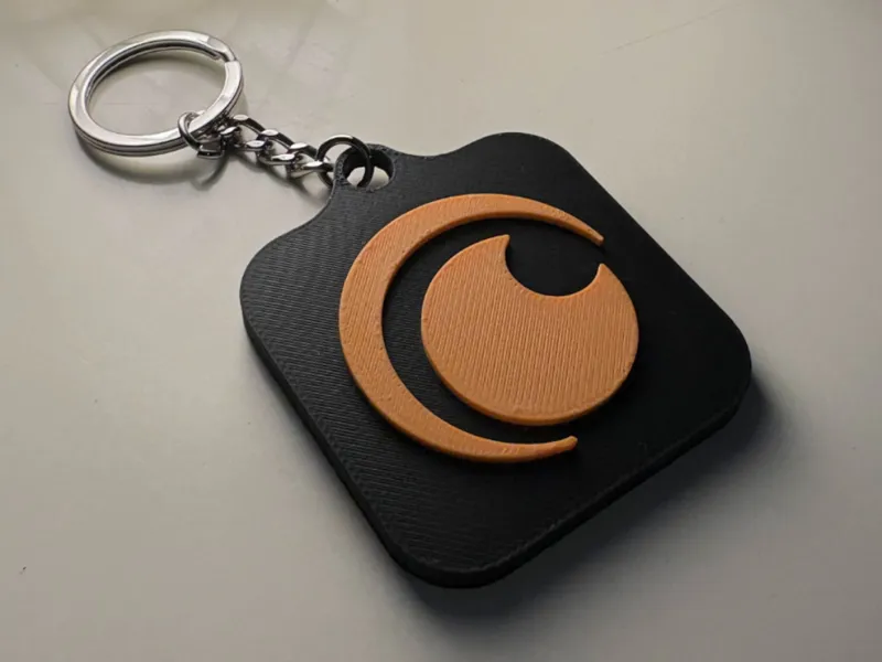 Crunchyroll Logo Keychain