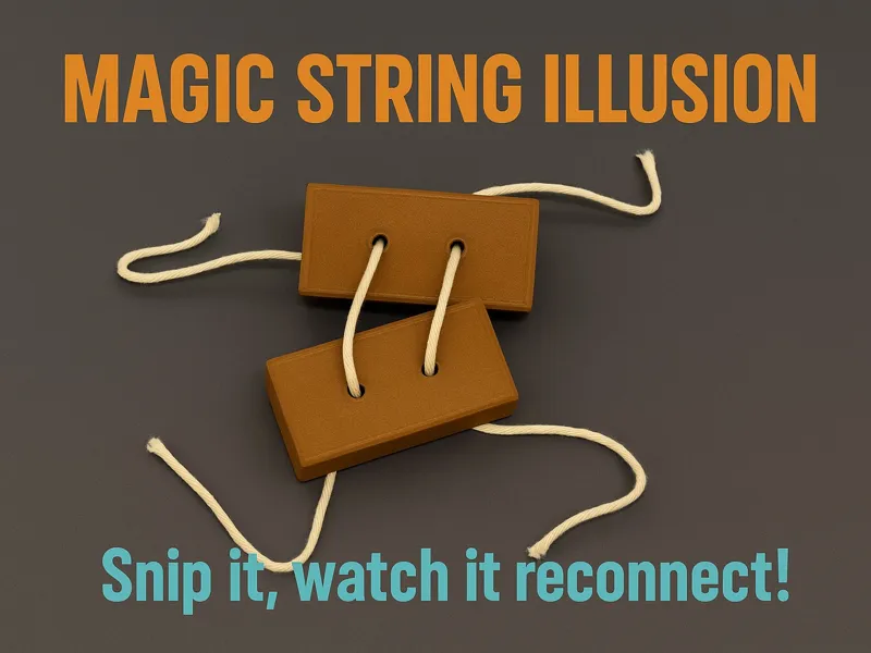 Mind-Bending Magic: The Unsolvable String Illusion