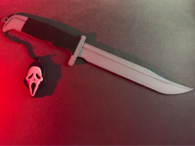 Scream Ghostface Bookmark