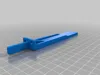 PLA 0.2mm layer, 2 walls, 15% infill, may warp over time