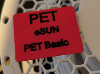 Filament ID Tags for Respooled Filament