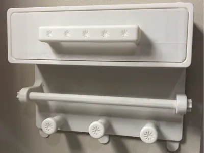 Hanging Hair Accessory Bathroom Organizer