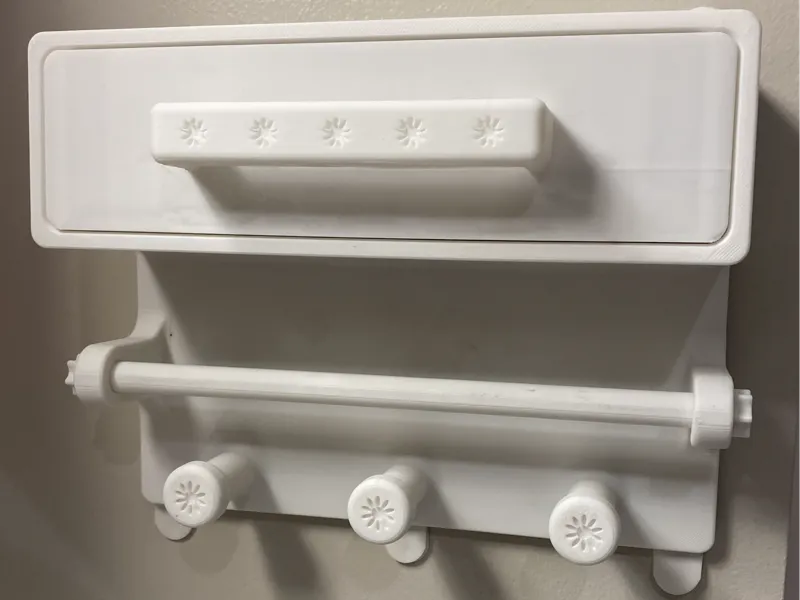 Hanging Hair Accessory Bathroom Organizer