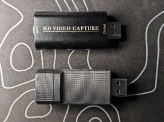 USB Capture Card Housing (w/ Cold Shoe)