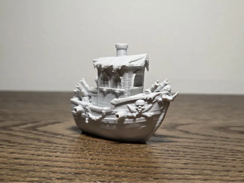 Black Pearl Benchy – Pirate Ship Mini Boat