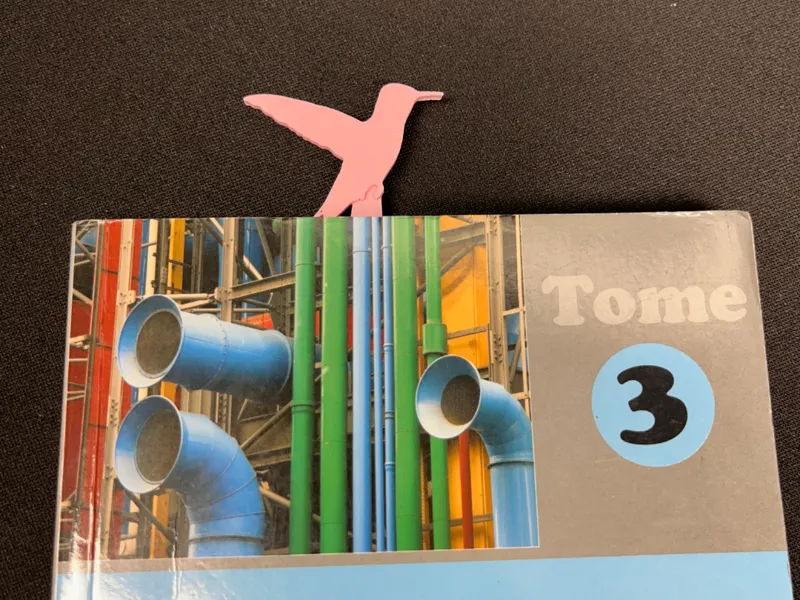 Hummingbird bookmark