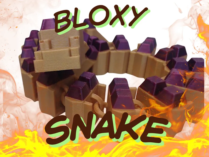 Articulated Bloxy Snake (A1 mini compatible!)
