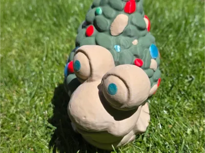 Speedy the Christmas Snail